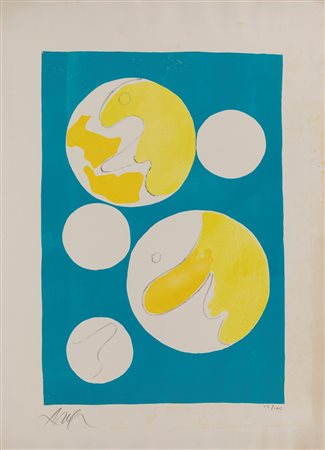 Hans Arp (Strasburgo 1887-Basilea 1966)  - Senza titolo, 1966