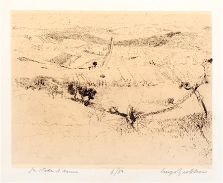 Luigi Bartolini (Cupramontana 1892-Roma 1963)  - La strada di Ancona, 1931