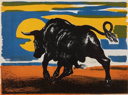 Adriano Bartoloni (1939)  - Due litografie a colori