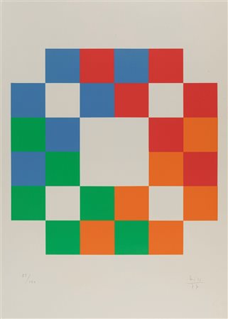 Max Bill (Winterthur 1908-Berlino 1994)  - Senza titolo , 1977