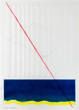 Agostino Bonalumi (Vimercate 1935-Desio 2013)  - Senza titolo