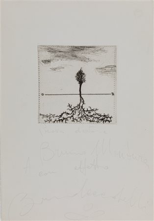 Bruno Ceccobelli (Montecastello di Vibio 1952)  - Due incisioni all'acquaforte