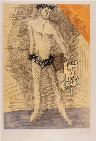 Sandro Chia (Firenze 1946)  - Improvvisazioni su Leonardo, 1991