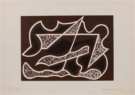 Arturo Ciacelli (Arnara 1883-Venezia 1966)  - Senza titolo, 1965