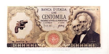 Claudio Cintoli (Imola 1935-Roma 1978)  - Centomila lire