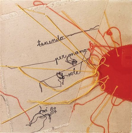 Maria Lai (Ulassai 1919-Cardedu 2013)  - Tenendo per mano il sole, 2018