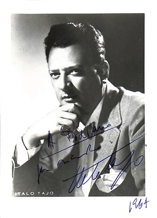 Italo Tajo (Pinerolo 1915 – Cincinnati 1993)
