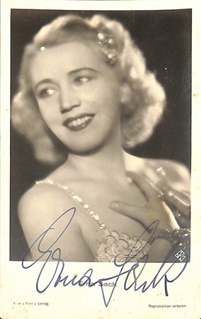 Erna Sack (Berlino 1898 – Magonza 1972)