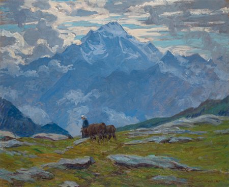 ERCOLE SOFFREDI (1892-1986) - Senza Titolo (Controluce), 1939/1941