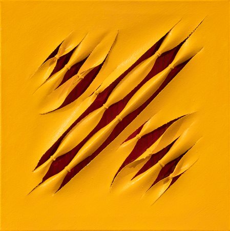 CALOGERO SALEMI (1966) - Squarci di rosso, 2021