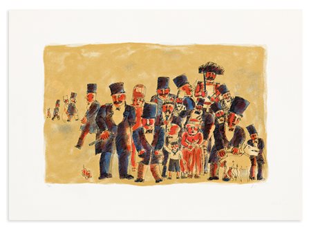 FRANZ BORGHESE (1941-2005) - Senza Titolo