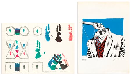 AUTORI VARI - Lotto unico di due opere