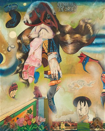 AURELIO CAMINATI (1924-2012) - Il Marchese de Sade entra nel manicomio di Charenton, 1968