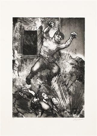 ALIGI SASSU (1912-2000) - Senza Titolo (Berane)