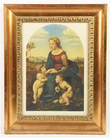 RIPRODUZIONE FOTOGRAFICA riproduzione fotografica de La Belle Jardinière di...