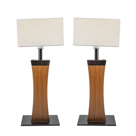 Coppia di lampade da tavolo