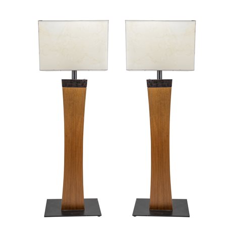 Coppia di lampade da terra