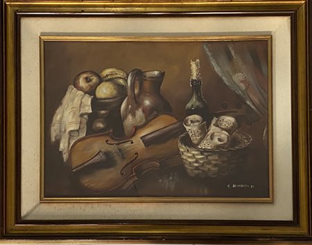 GIUSEPPE BENEDETTI 
"Natura Morta"