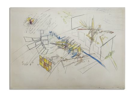 MATTA ROBERTO SEBASTIAN ANTONIO (1911 - 2002) - Senza titolo.