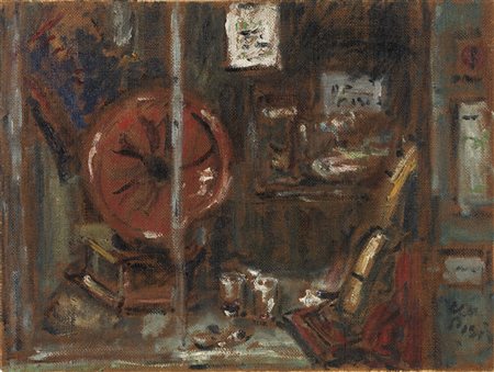 DE PISIS FILIPPO (1896 - 1956) - Bottega del rigattiere.