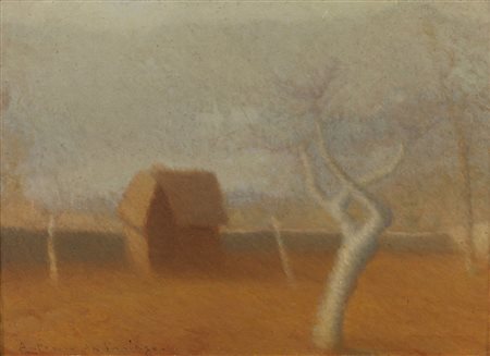 CALDERARA ANTONIO (1903 - 1978) - L'albero bianco.