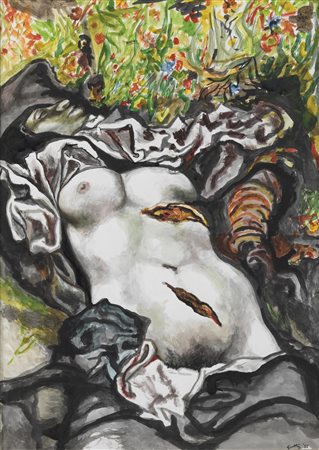 GUTTUSO RENATO (1912 - 1987) - Partigiana Jugoslava.