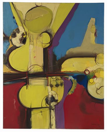 PRICA ZLATKO (1916 - 2003) - Albero giallo.