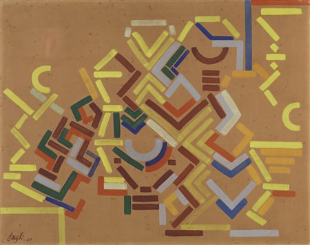 CAGLI CORRADO (1910 - 1976) - Estro cromatico.