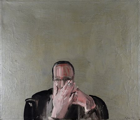 PISTOLETTO MICHELANGELO (n. 1933) - Ritratto.