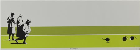  BANKSY (n. 1975) - Bomb middle England.