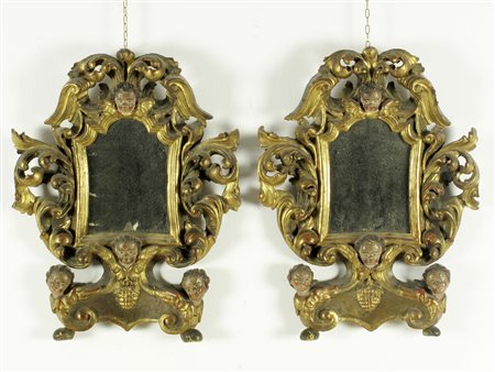 Tre cornici in bachelite con inserti in cuoio Inizio XX secolo Misure...