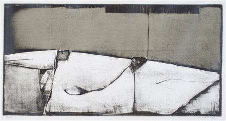 Karl Plattner, Giovanni XXIII, 1963 Acquaforte cm 52x74 (foglio) Firma,...