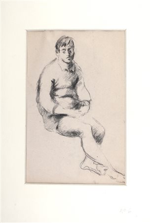 Katy Castellucci, Ritratto di ragazzo, 1940 c. Matita su carta cm 24x16 Katy...