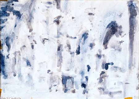 Emilio Vedova, Palazzo Ducale, 1940 Acquarello su carta cm 24x33,5 Firma sul...