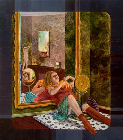 JAMES MCGARRELL, Looking glass, 1972