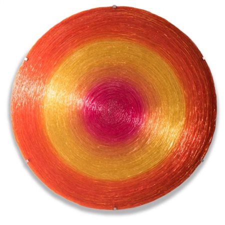 JACOPO FOGGINI Lampada con struttura in metallo e fili in resina modello...