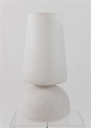 VEART Lampada da tavolo a fungo in vetro satinato. Marchio originale. Prod....