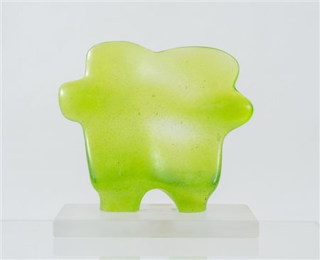 DAUM & PIERRE DMITRIENKO Scultura in pasta vitrea ‘L’ombre du couple’....