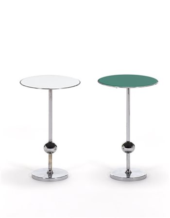 Valeria Borsani Lotto composto da due tavoli di servizio della serie "ABV". Prod