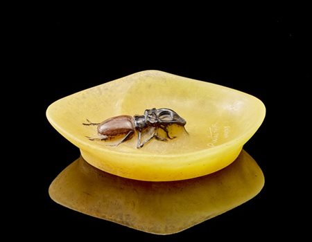 Amalric Walter (1870-1959) e Henry Bergé (1870-1937) Posacenere. Nancy, inizio s