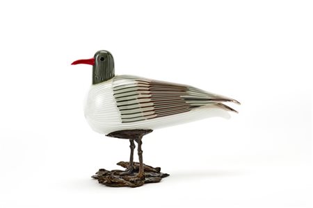 Toni Zuccheri "Gabbiano"
Scultura della serie "Bestiario". Venini, Murano, 1982.