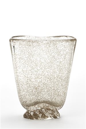 Flavio Poli Vaso modello "3908". Esecuzione Seguso Vetri d'Arte, Murano, 1937ca.