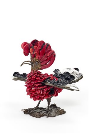 Toni Zuccheri "Upupa"
Scultura della serie "Bestiario". Venini, Murano, 1982. Ve