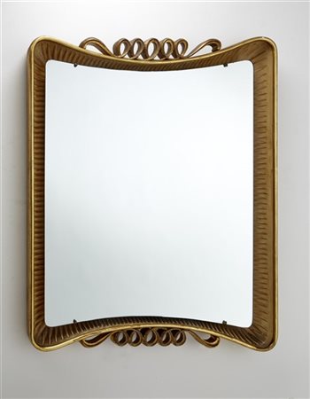 Osvaldo Borsani Specchiera. Esecuzione Atelier Borsani, Varedo, 1940ca. Vetro co