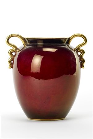 Carlton Ware Vaso a morise della serie "Rouge Royale". Inghilterra, anni '20. Ce
