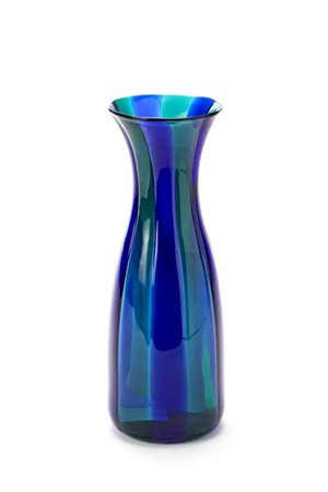 Gio Ponti Vaso a brocca. Venini, Murano, 1950ca. Vetro soffiato a canne larghe v