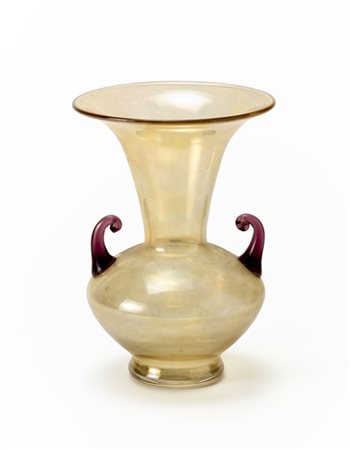 Nason (Attribuito)
Vaso a corpo sferico schiacciato e collo allargato. Murano, a