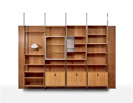 Michele Achilli, Daniele Brigidini e Guido Canella (Attribuito)
Libreria in legn