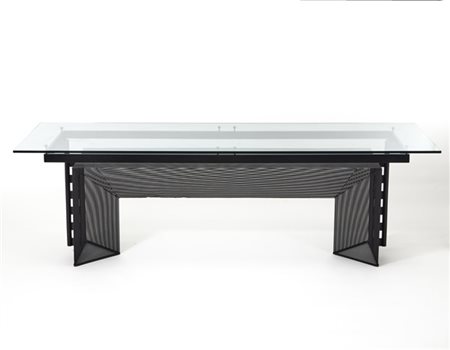 Mario Botta Tavolo modello "Tesi". Produzione Alias, Grumello del Monte (BG), 19