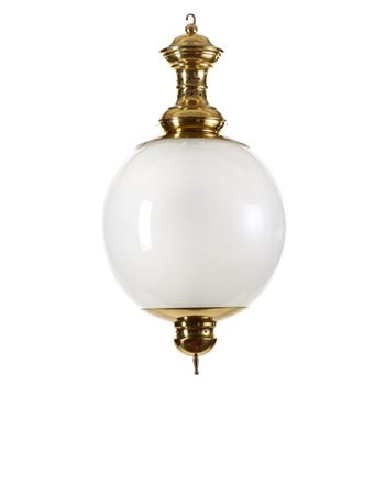 Luigi Caccia Dominioni Grande lampada a sospensione modello "LS1GC Lampione". Pr